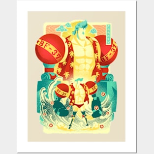 Great Wave Franky Posters and Art